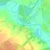 Топографическая карта Городковский, высота, рельеф