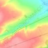 Топографическая карта Большой Чирклей, высота, рельеф
