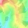 Топографическая карта Сосновый Солонец, высота, рельеф