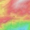 Топографическая карта 庐山植物园, высота, рельеф