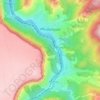Топографическая карта Туманян, высота, рельеф