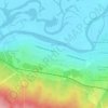Топографическая карта Старосемейкино, высота, рельеф