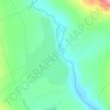 Топографическая карта Баянгол, высота, рельеф