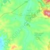 Топографическая карта Осиновка, высота, рельеф