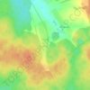 Топографическая карта Платово, высота, рельеф