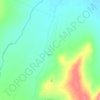 Топографическая карта Утка, высота, рельеф