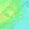Топографическая карта Даниловское, высота, рельеф