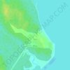 Топографическая карта Пески, высота, рельеф