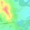 Топографическая карта Жирошкино, высота, рельеф