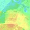 Топографическая карта Горицы, высота, рельеф