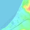 Топографическая карта Playa Litibu, высота, рельеф
