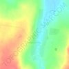 Топографическая карта Хорошенькое, высота, рельеф