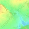 Топографическая карта Колыванское, высота, рельеф