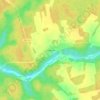 Топографическая карта Смиренино, высота, рельеф