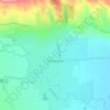 Топографическая карта Серноводское, высота, рельеф