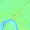 Топографическая карта Елино, высота, рельеф