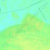 Топографическая карта Биляр-Озеро, высота, рельеф