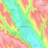 Топографическая карта Ширяево, высота, рельеф