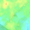 Топографическая карта Зеленьки, высота, рельеф