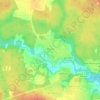 Топографическая карта Ахтырка, высота, рельеф