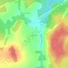 Топографическая карта Новая Тура, высота, рельеф