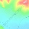 Топографическая карта Зугалай, высота, рельеф