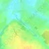 Топографическая карта Тетерівка, высота, рельеф