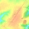 Топографическая карта Анучино, высота, рельеф