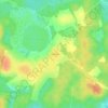 Топографическая карта Савельево, высота, рельеф