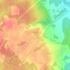 Топографическая карта Лобаново, высота, рельеф