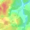 Топографическая карта Жары, высота, рельеф