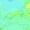 Топографическая карта Ученжа, высота, рельеф
