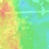Топографическая карта Белоголово, высота, рельеф