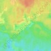 Топографическая карта Озерово, высота, рельеф