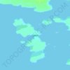 Топографическая карта Гирвас, высота, рельеф