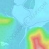 Топографическая карта Коппи, высота, рельеф