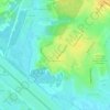 Топографическая карта Первомайка, высота, рельеф