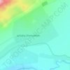 Топографическая карта Южный-Аламышык, высота, рельеф