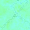 Топографическая карта Малые Конданы, высота, рельеф