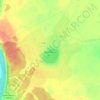 Топографическая карта Дегтяное, высота, рельеф