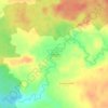Топографическая карта Верховское, высота, рельеф