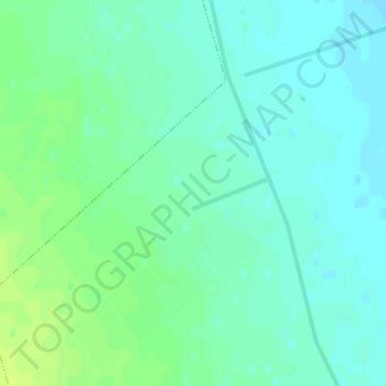 Топографическая карта Черноземельский, высота, рельеф