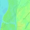 Топографическая карта Каникурган, высота, рельеф