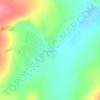 Топографическая карта Даутларово, высота, рельеф