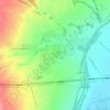 Топографическая карта Большое Ходяшево, высота, рельеф
