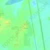 Топографическая карта Рожкополье, высота, рельеф