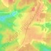 Топографическая карта Басандайка, высота, рельеф