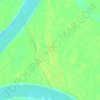 Топографическая карта Тугай, высота, рельеф