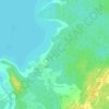 Топографическая карта Ново-Троицкое, высота, рельеф