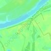 Топографическая карта Малая Тополевка, высота, рельеф
